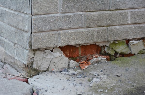 Foundation Settlement Repair in Georgetown